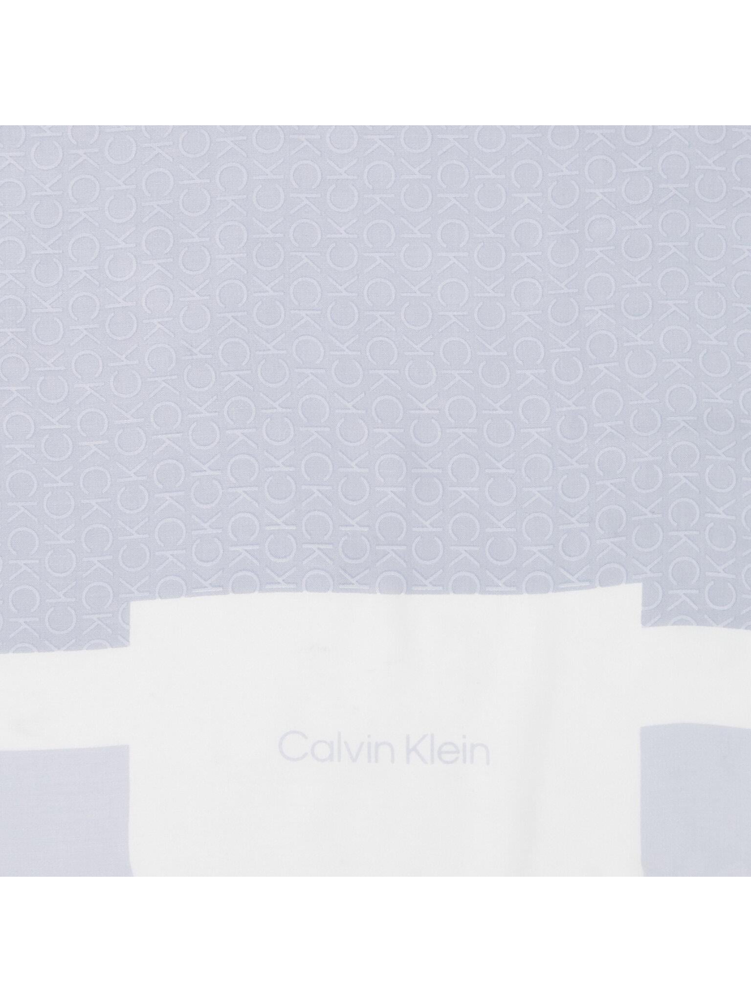Calvin Klein Calvin Kleın Kadın Marka Logolu Desenli Hafif Dokuma Günlük Kullanım Beyaz Spor Çanta K60K610227-CFX
