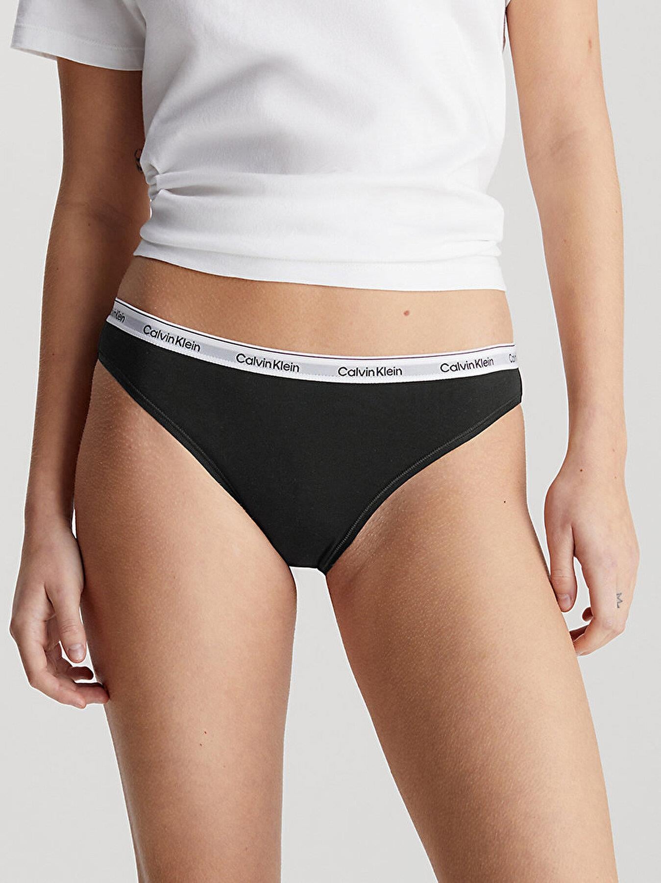 Calvin Klein Calvin Kleın Kadın Marka Logolu Rahat Kesim Çok Renkli Külot 000QD5207E-MPI