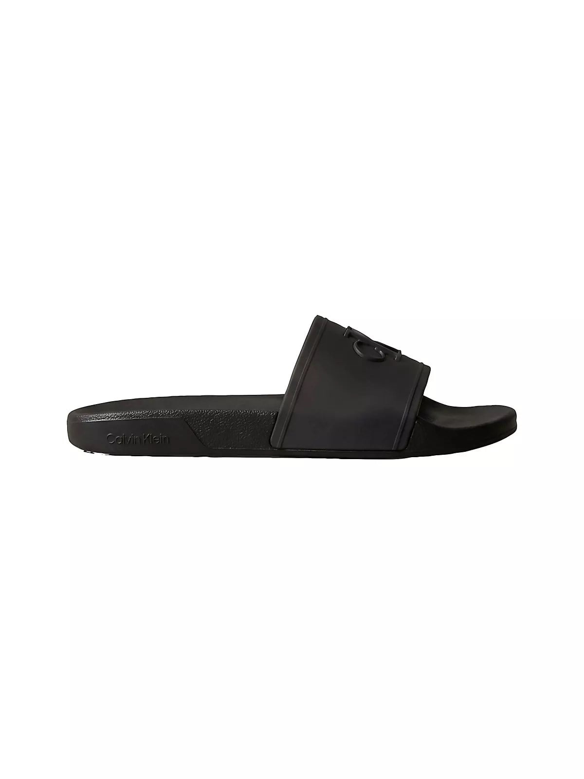 Calvin Klein Calvin Klein Kadın Rahat Taban Logo Dokulu Siyah Terlik HW0HW02959-0GJ