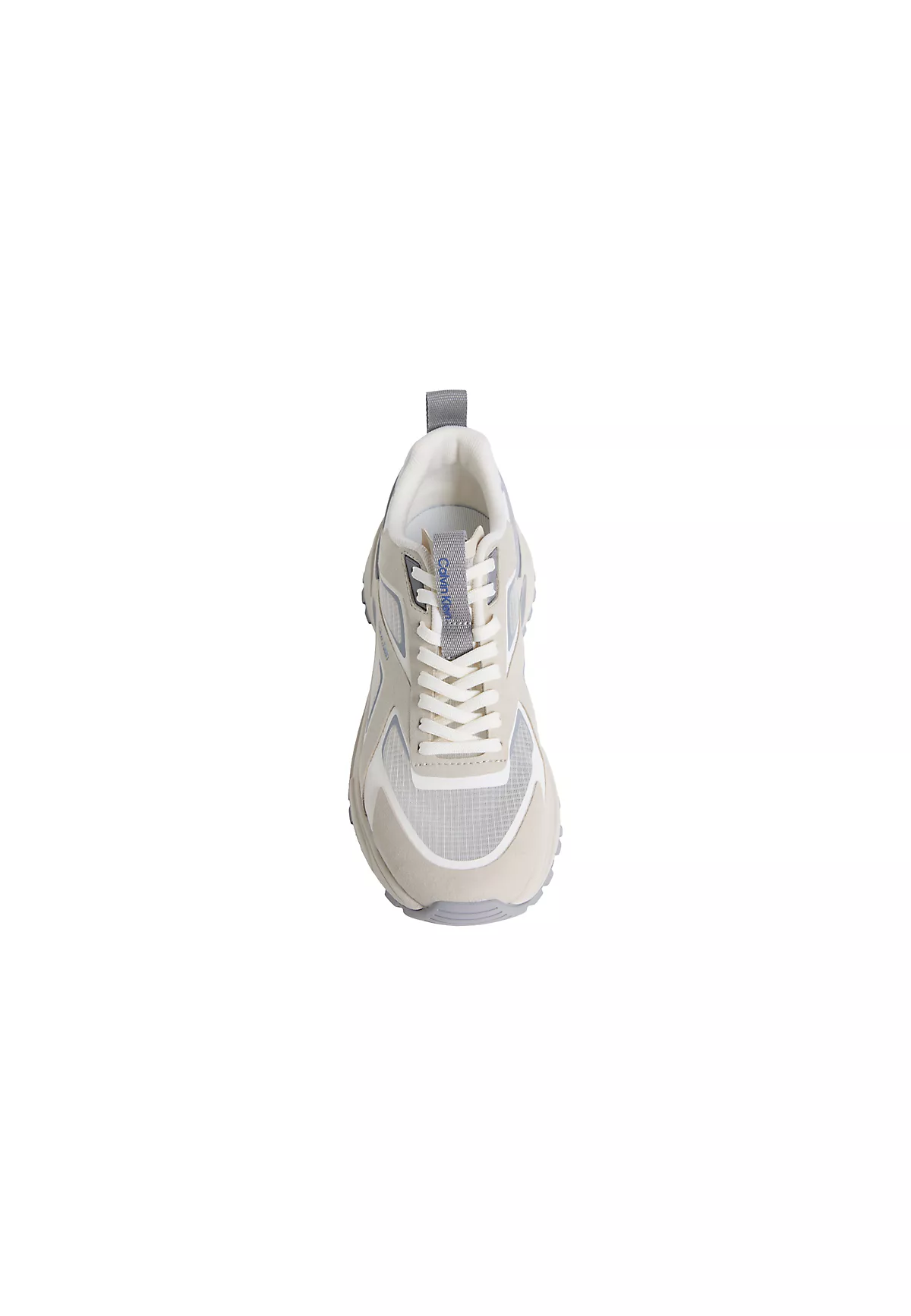 Calvin Klein Calvin Klein Kadın Rahat ve Yüksek Tabanlı Logo Detaylı Bej Sneaker HW0HW03019-0GC