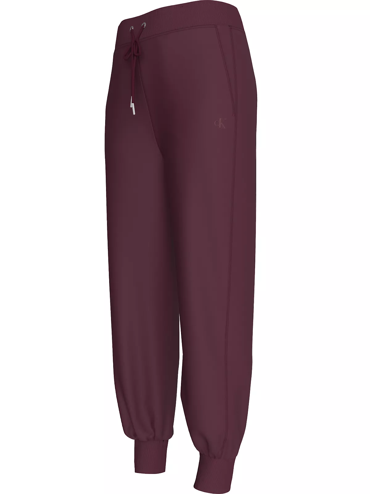 Calvin Klein Calvin Klein Kadın Yüksek Bel Dar Paça Cep Detay Bilek Boy Mor Eşofman Altı LV047E236G-2E5