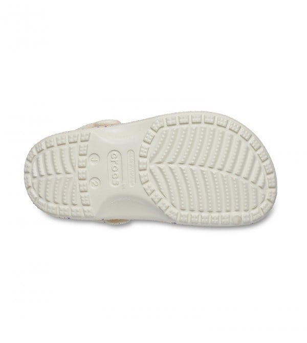 Crocs Crocs Çocuk Boya Sıçratma Tasarımlı Beyaz Terlik 212495-2MT