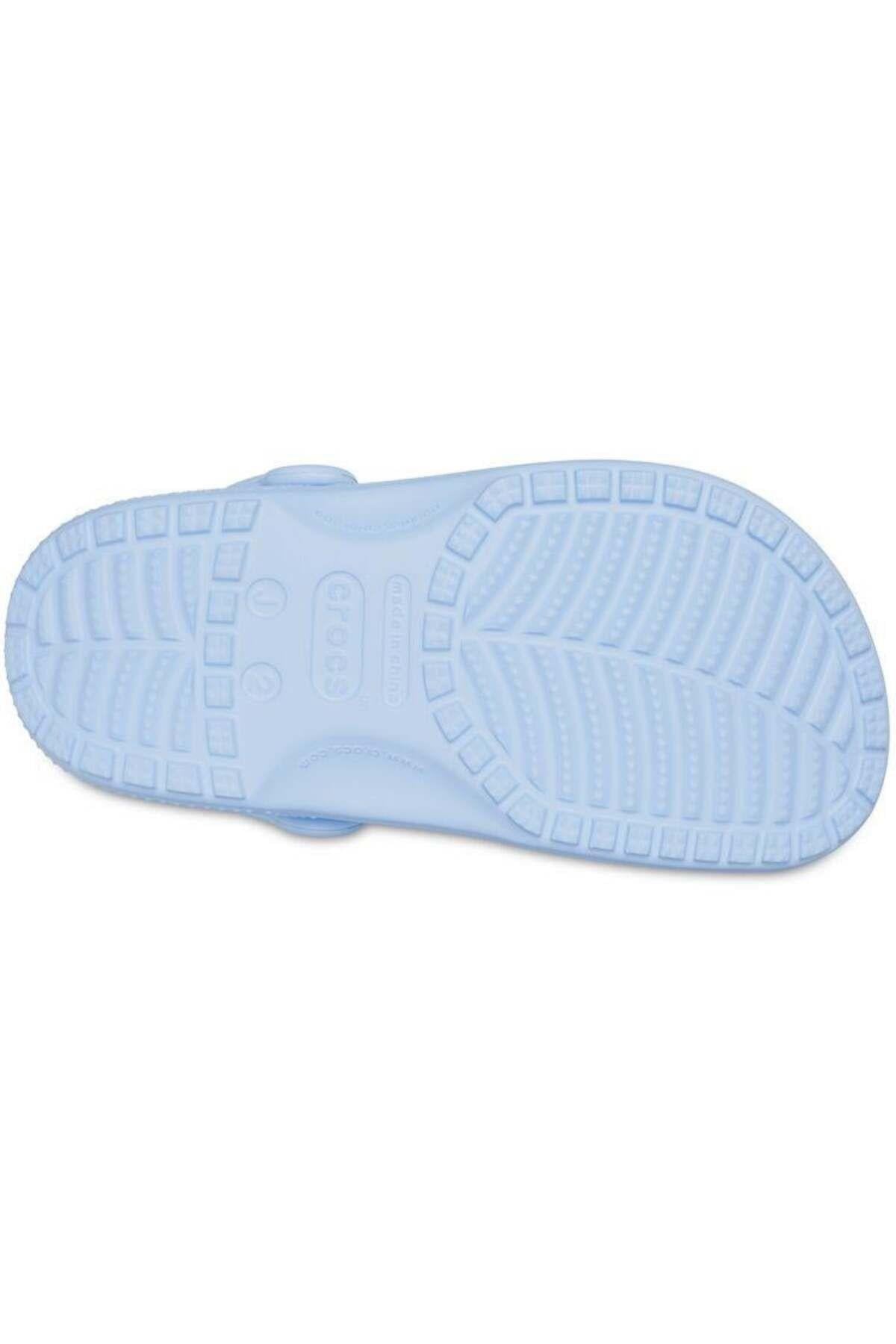 Crocs Crocs Çocuk Marka Logolu Rahat Günlük Kullanım Mavi Terlik 206991-4NS