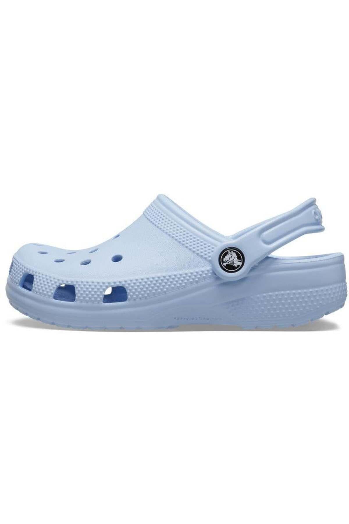 Crocs Crocs Çocuk Marka Logolu Rahat Günlük Kullanım Mavi Terlik 206991-4NS
