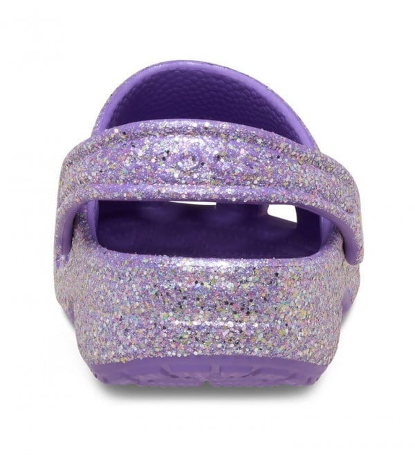 Crocs Crocs Çocuk Simli Suya Dayanıklı Mor Terlik 212561-510