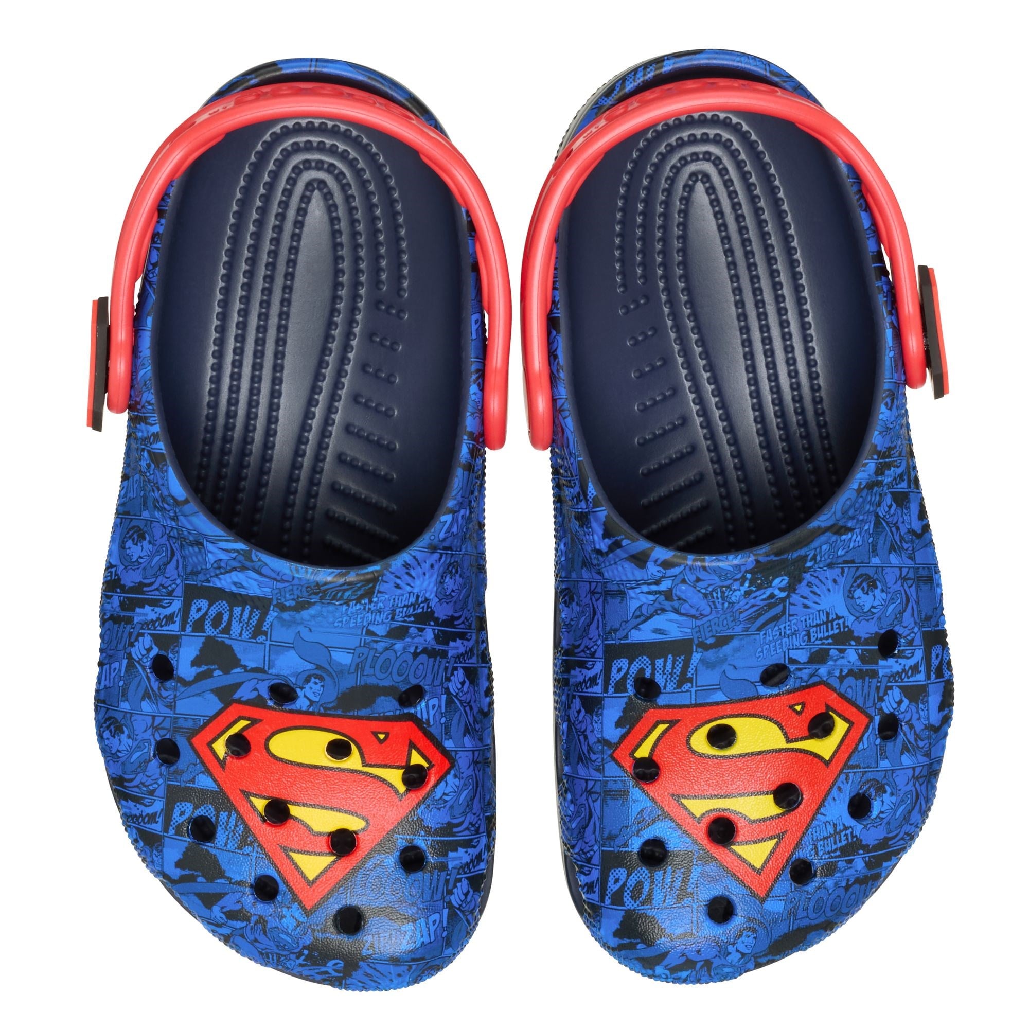 Crocs Crocs Çocuk Superman Tasarımlı Renk Geçişli Çok Renkli Terlik 211132-90H