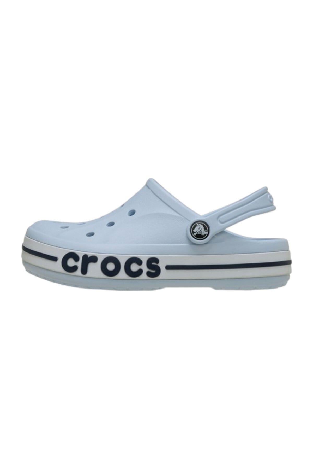 Crocs Crocs Çocuk Yüksek Taban Nefes Alan Logolu Mavi Terlik 207019-4JQ