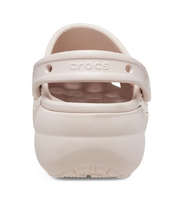 Crocs Crocs Kadın Marka Logolu Rahat Günlük Kullanım Pudra Terlik 206750-6UR