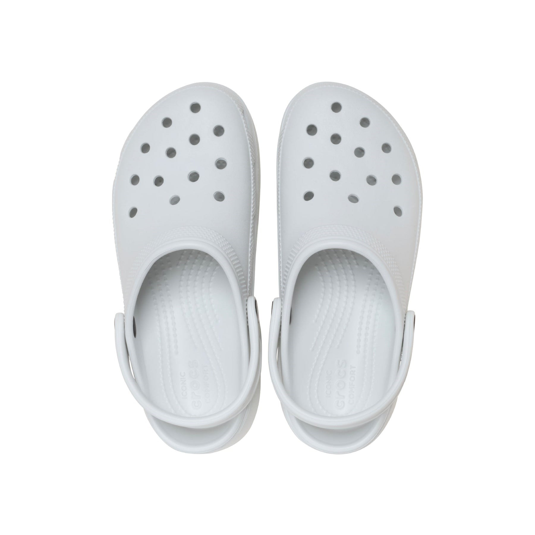 Crocs Crocs Kadın Marka Logolu Rahat Günlük Kullanım Gri Terlik 206750-1NK