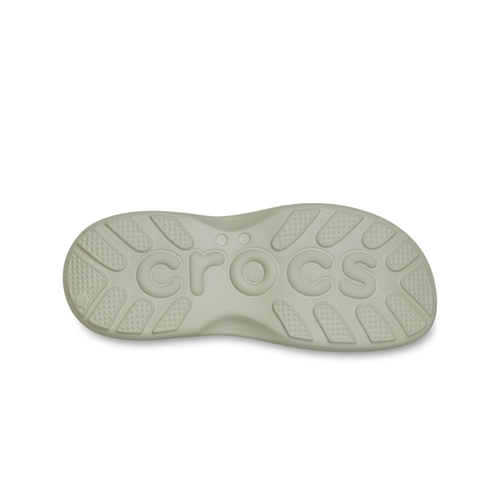 Crocs Crocs Kadın Yüksek Platform Tabanlı Suya Dayanıklı Bej Terlik 212651-1WY
