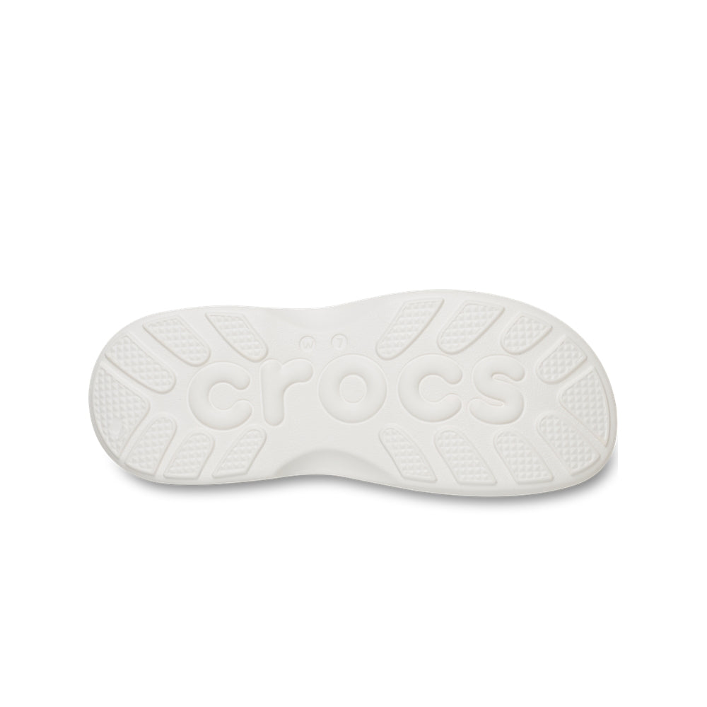 Crocs Crocs Kadın Yüksek Platform Tabanlı Y Kayışlı Beyaz Sandalet 211755-0WV
