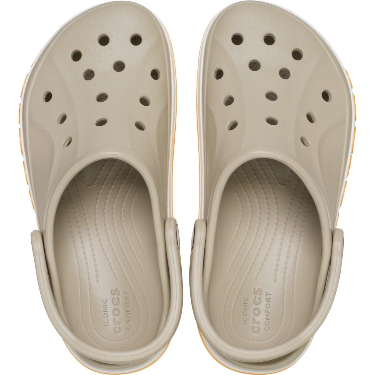 Crocs Crocs Unısex Marka Logolu Rahat Taban Bej Terlik 205089-2V3