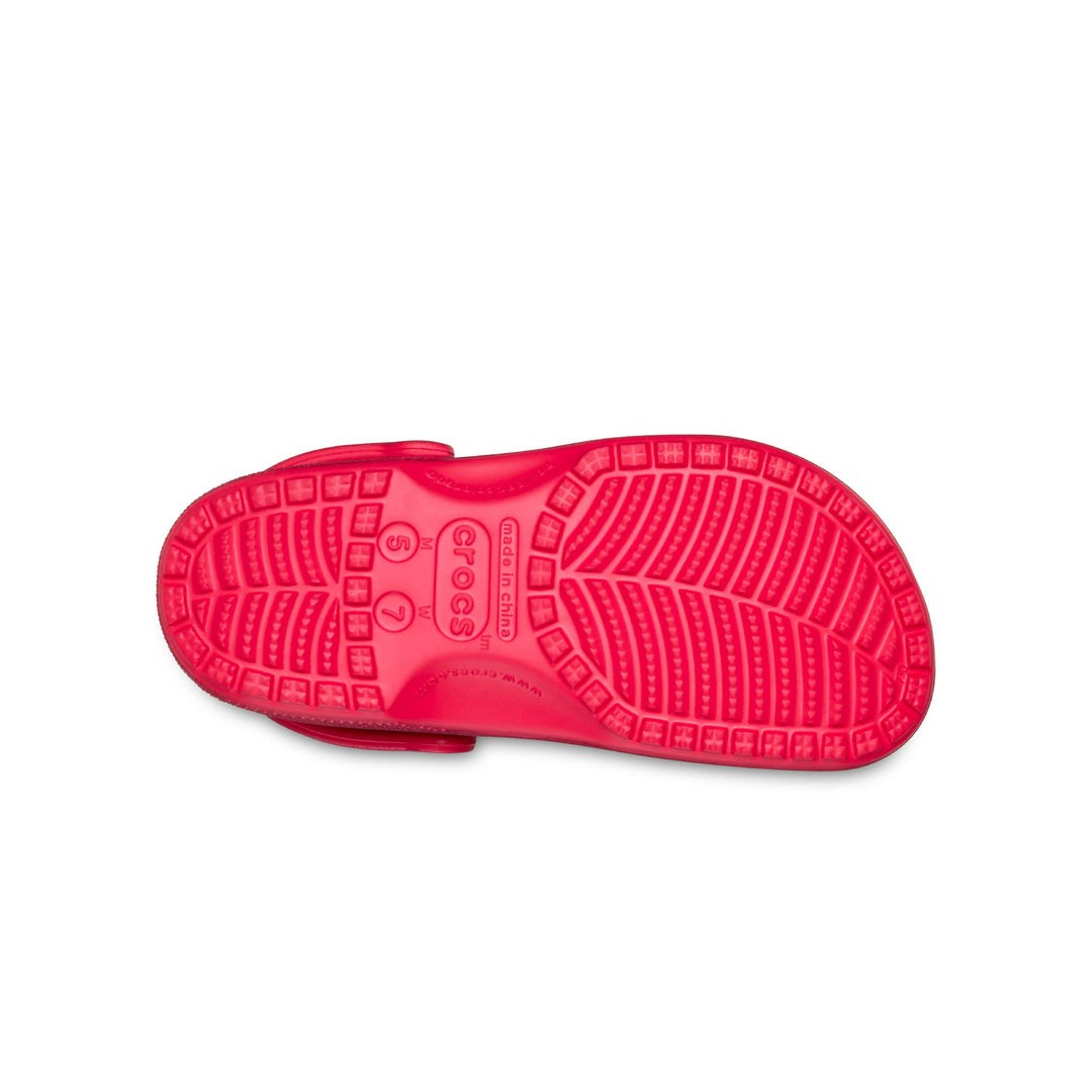 Crocs Crocs Unısex Marka Logolu Rahat Günlük Kullanım Koyu Pembe Terlik 205942-7CA