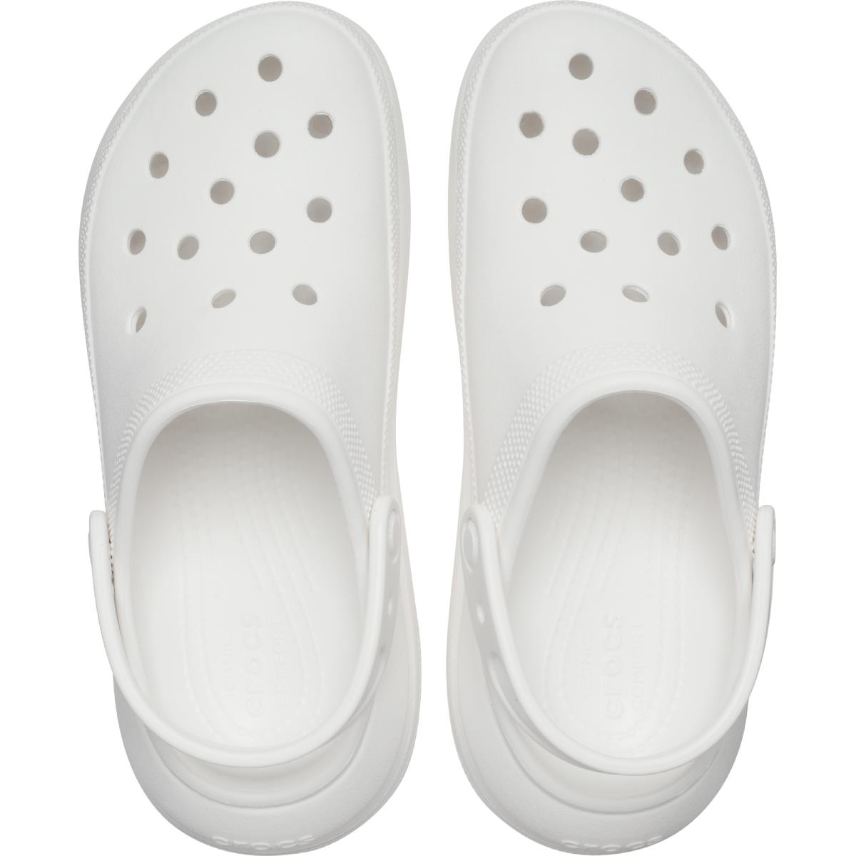 Crocs Crocs Unısex Marka Logolu Rahat Günlük Kullanım Beyaz Terlik 207521-100