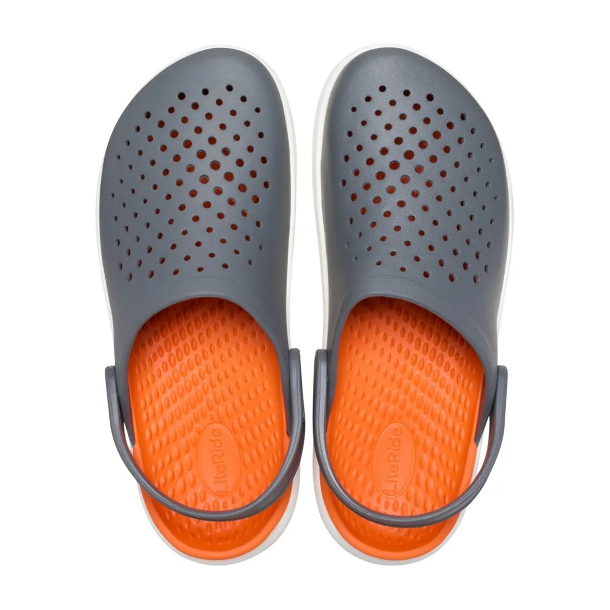 Crocs Crocs Unısex Marka Logolu Rahat Günlük Kullanım Gri2 Terlik 209964-0DA