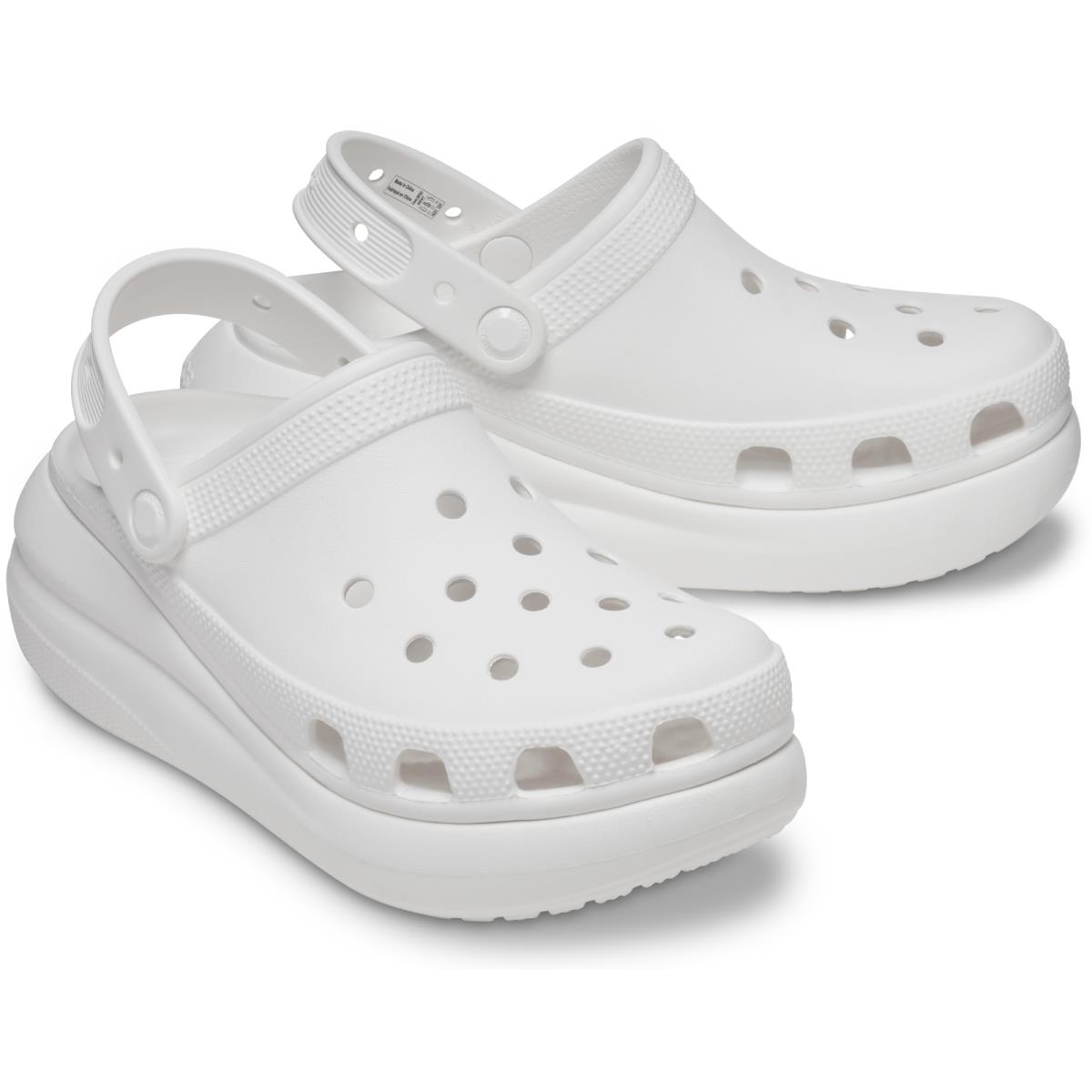 Crocs Crocs Unısex Marka Logolu Rahat Günlük Kullanım Beyaz Terlik 207521-100
