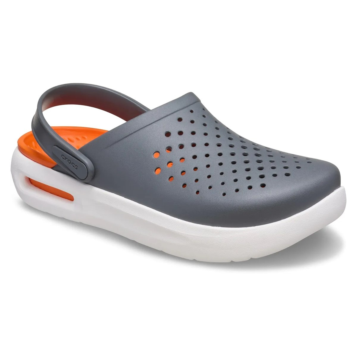 Crocs Crocs Unısex Marka Logolu Rahat Günlük Kullanım Gri2 Terlik 209964-0DA