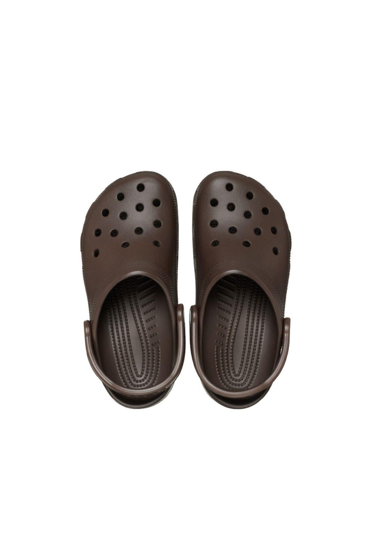 Crocs Crocs Unısex Marka Logolu Rahat Günlük Kullanım Kahverengi Terlik 10001-21Q