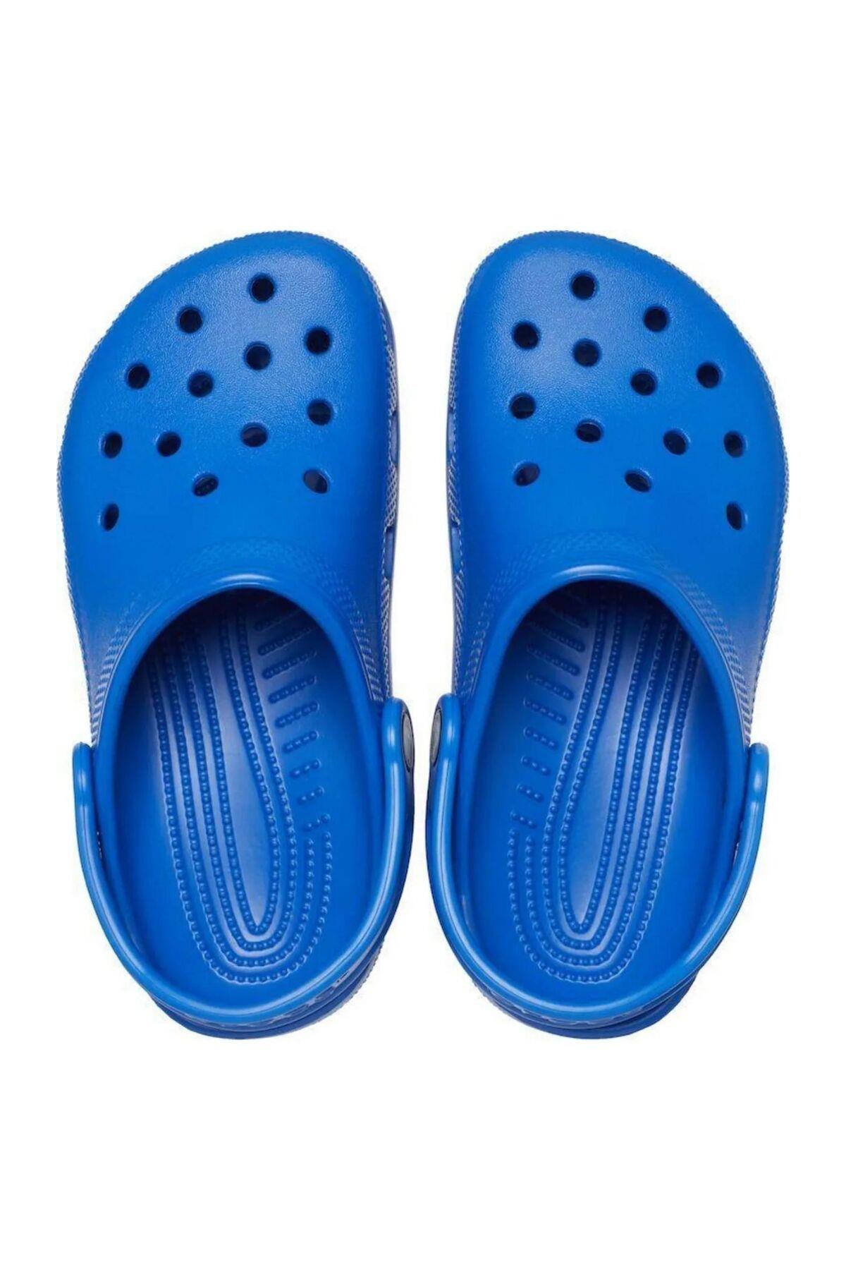 Crocs Crocs UNISEX Marka Logolu Rahat Günlük Kullanım Lacivert Terlik 206991-4KZ