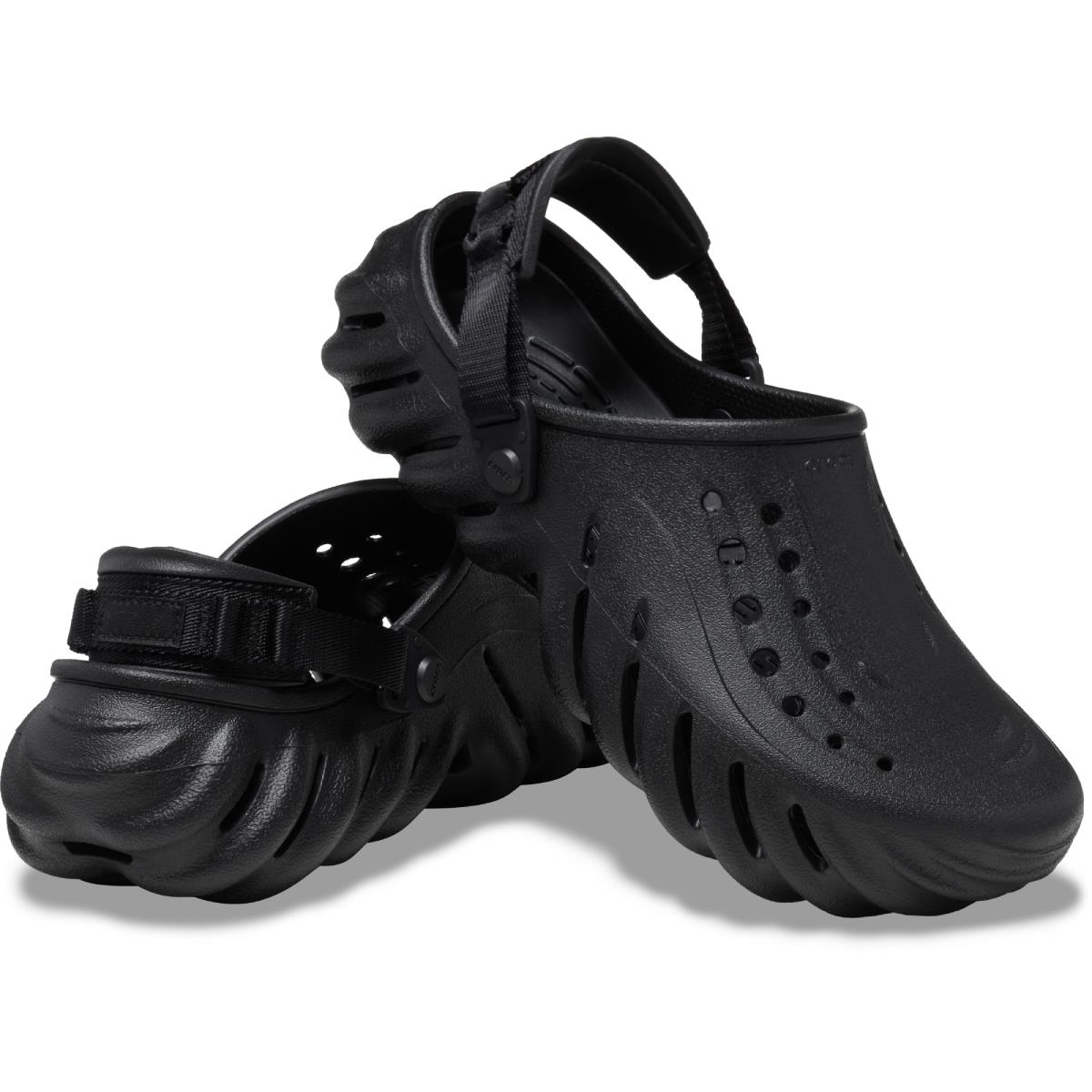 Crocs Crocs Unısex Marka Logolu Rahat Günlük Kullanım Siyah Terlik 207937-001