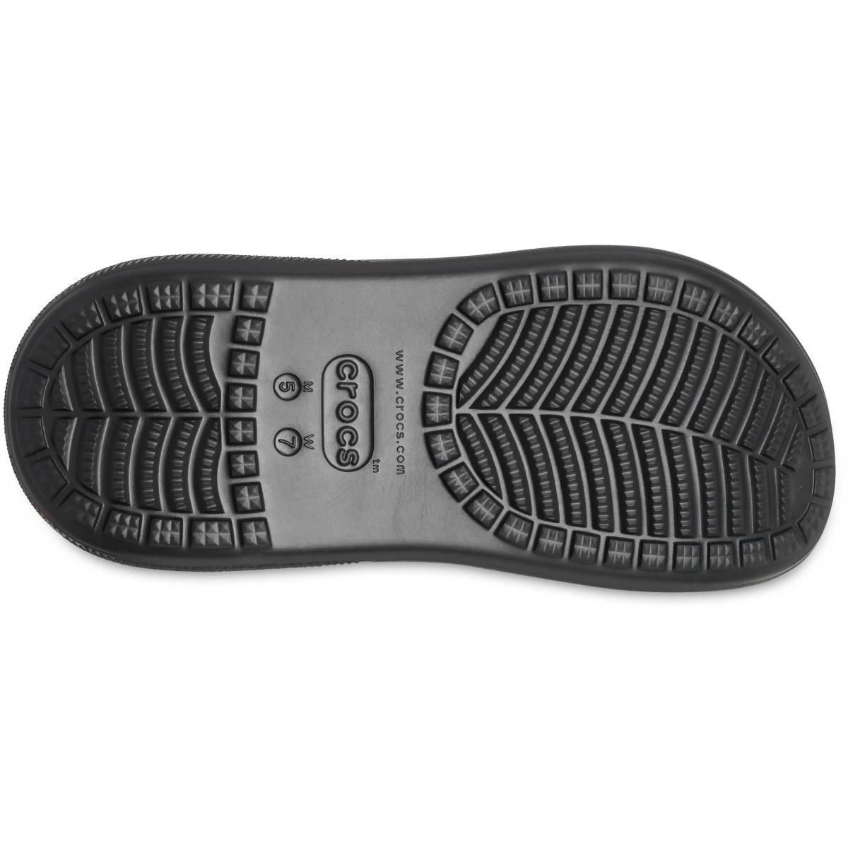 Crocs Crocs Unısex Marka Logolu Rahat Günlük Kullanım Siyah Terlik 207521-001
