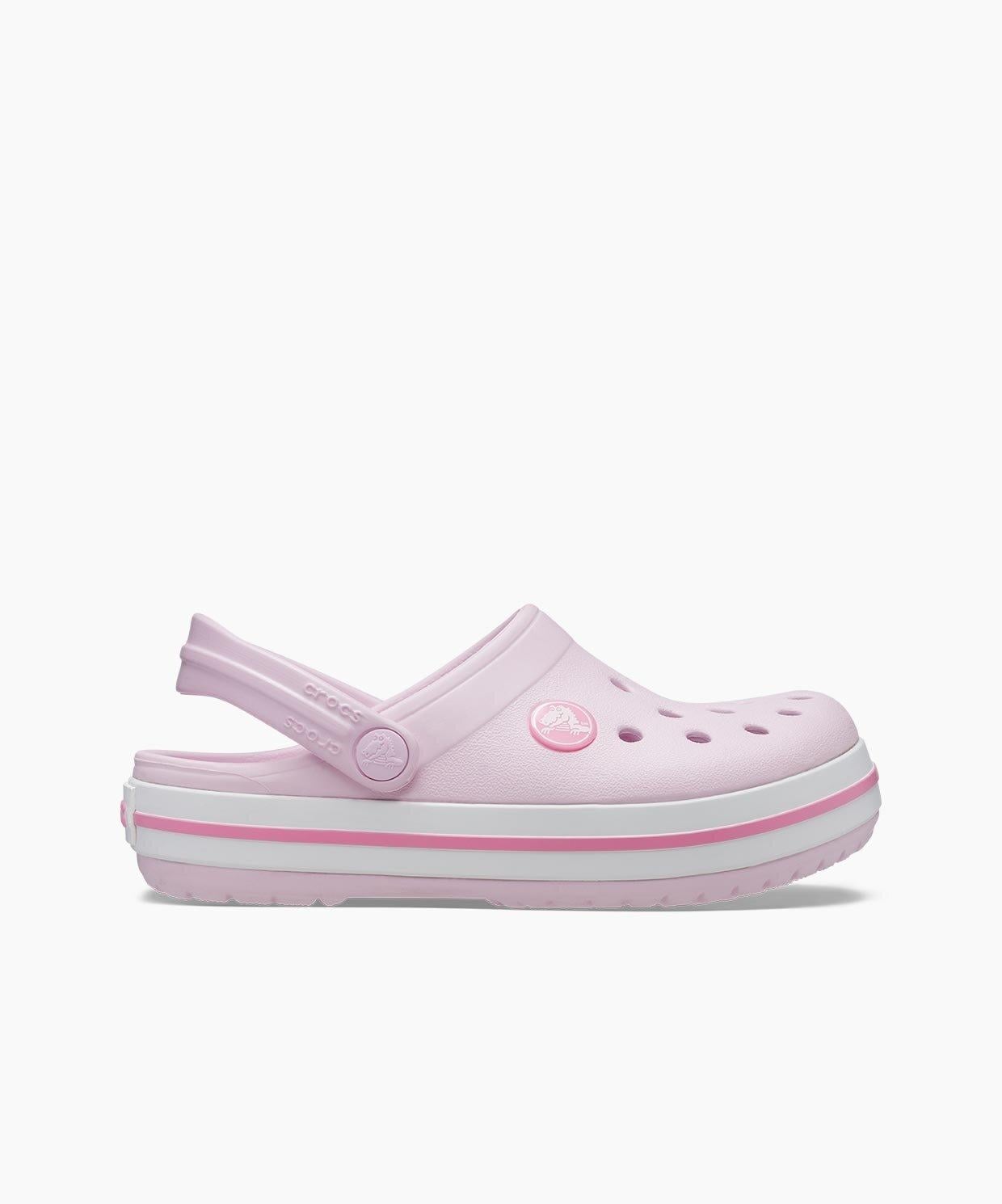 Crocs Crocs UNISEX Marka Logolu Rahat Günlük Kullanım Pembe Terlik 207006-6GD