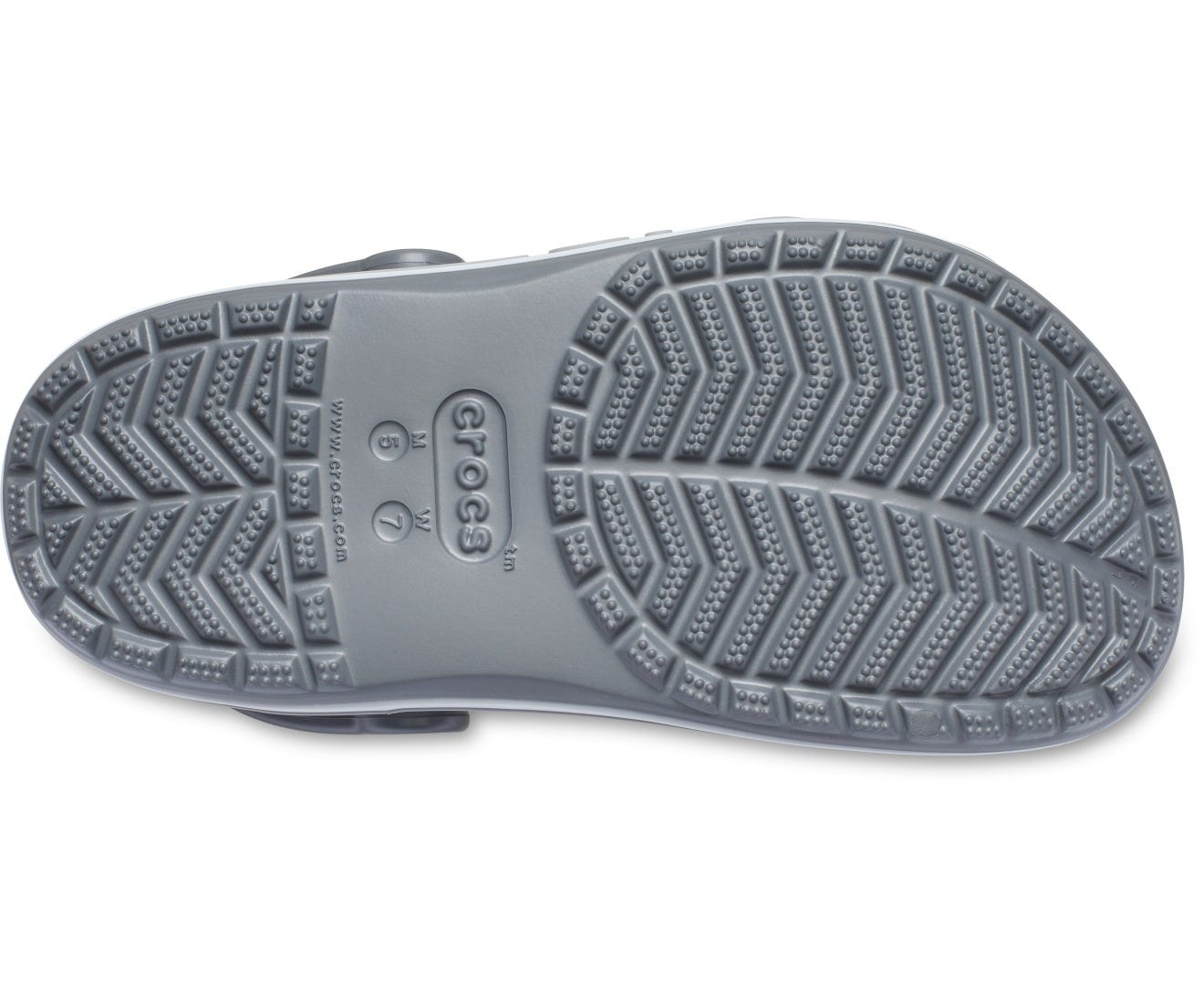 Crocs Crocs Unısex Marka Logolu Rahat Taban Gri Terlik 205089-0IE