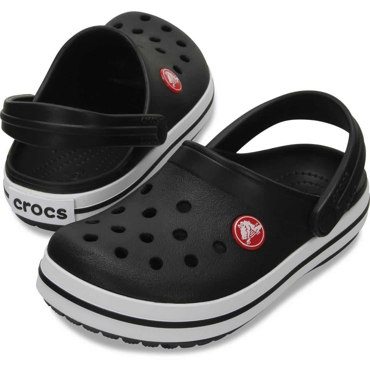 Crocs Crocs UNISEX Marka Logolu Rahat Günlük Kullanım Siyah Terlik 207006-001