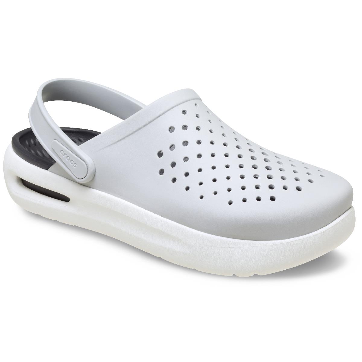 Crocs Crocs Unısex Marka Logolu Rahat Günlük Kullanım Gri Terlik 209964-1FT