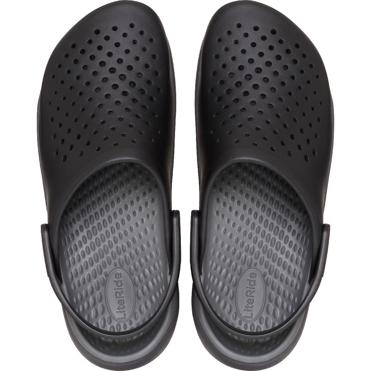 Crocs Crocs Unısex Marka Logolu Rahat Günlük Kullanım Siyah Terlik 209964-001