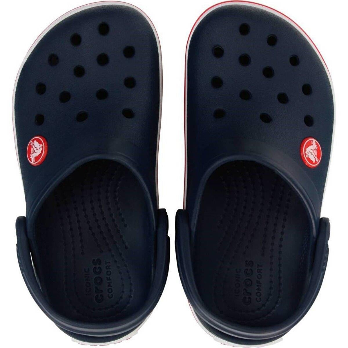 Crocs Crocs UNISEX Marka Logolu Rahat Günlük Kullanım Lacivert Terlik 207006-485