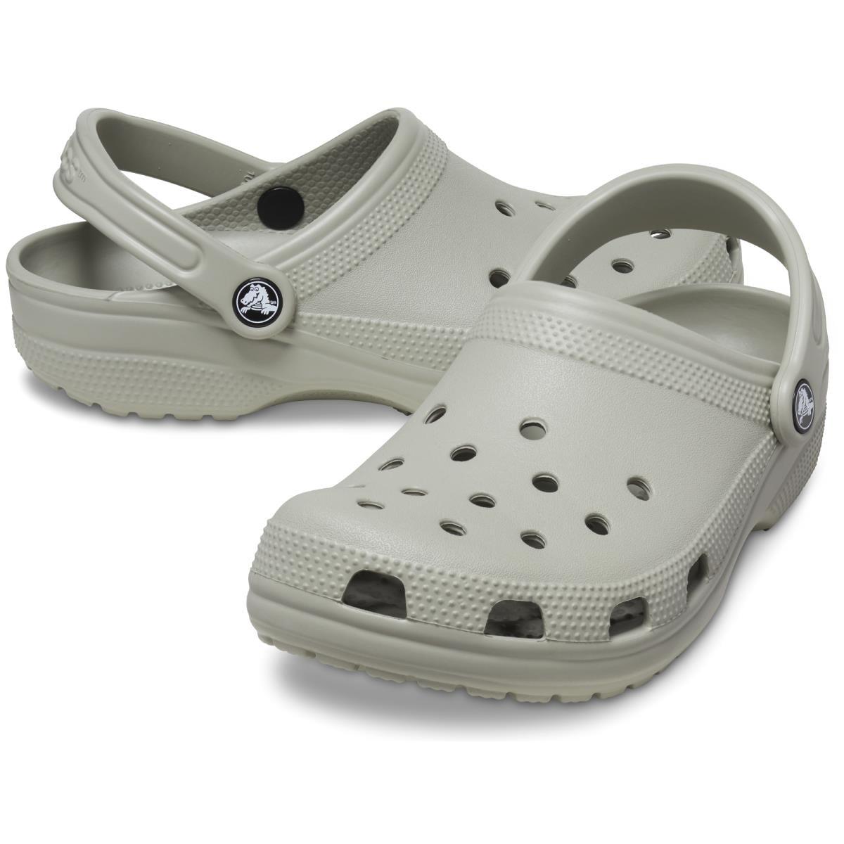Crocs Crocs UNISEX Marka Logolu Rahat Taban Bej Terlik 10001-1LM