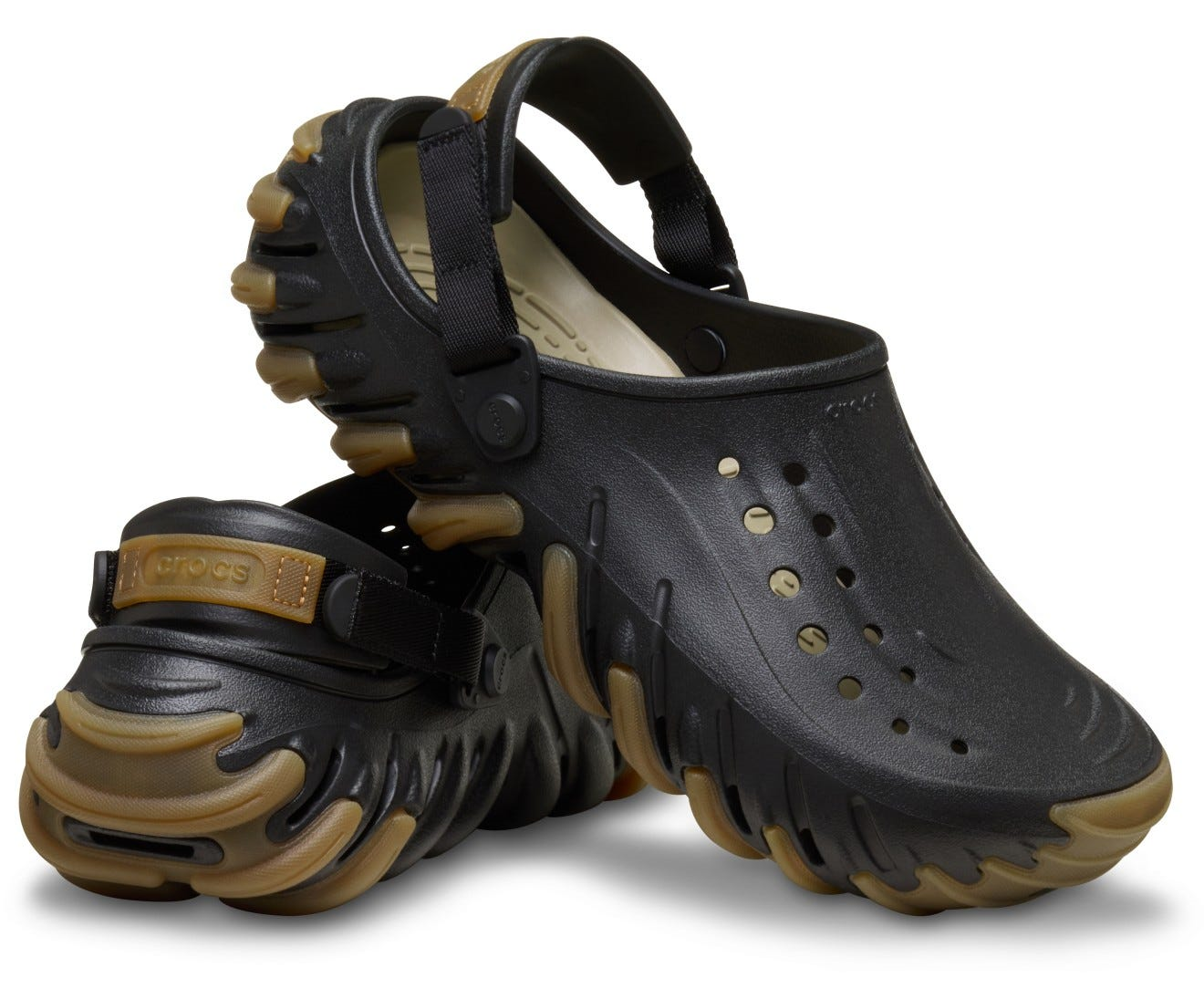 Crocs Crocs Unısex Renk Geçişli Dokulu Taban Siyah Terlik 211675-001