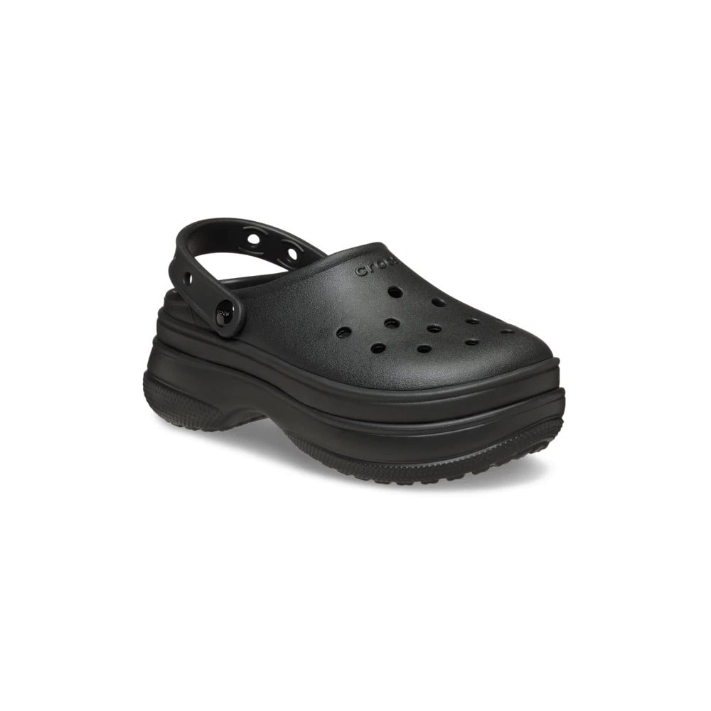 Crocs Crocs Unısex Renk Geçişli Platform Tabanlı Siyah Terlik 211355-060