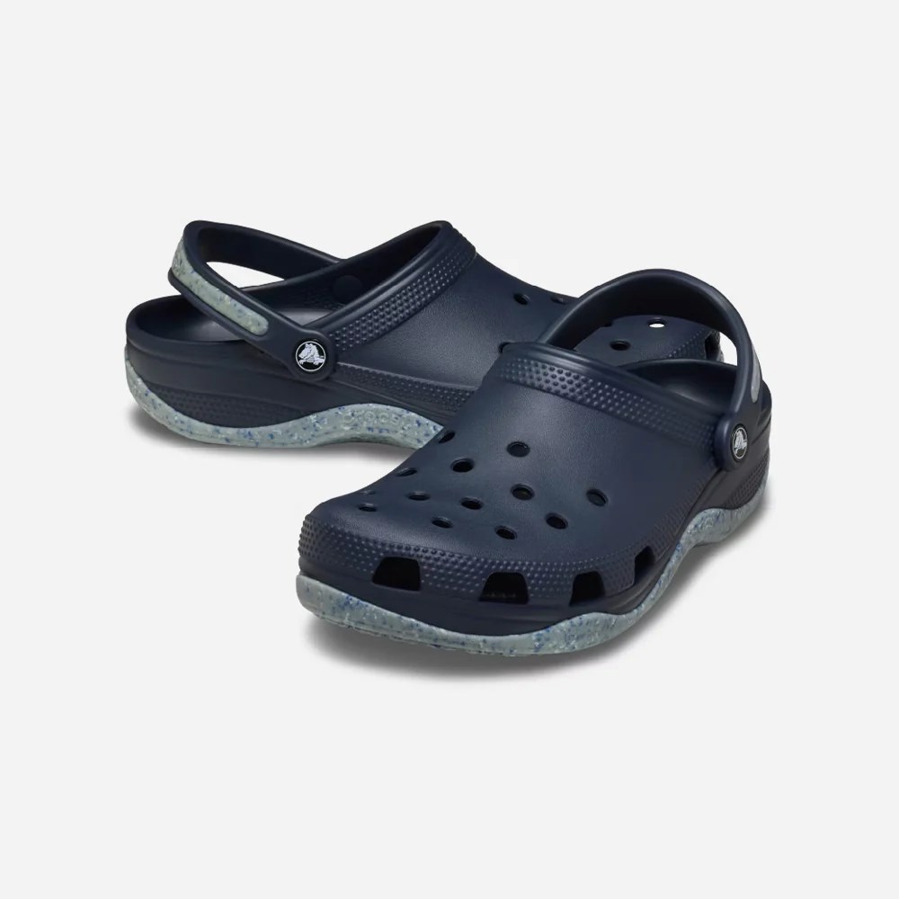 Crocs Crocs Unısex Suya Dayanıklı Nefes Alabilen Tasarımlı Lacivert Terlik 212481-410