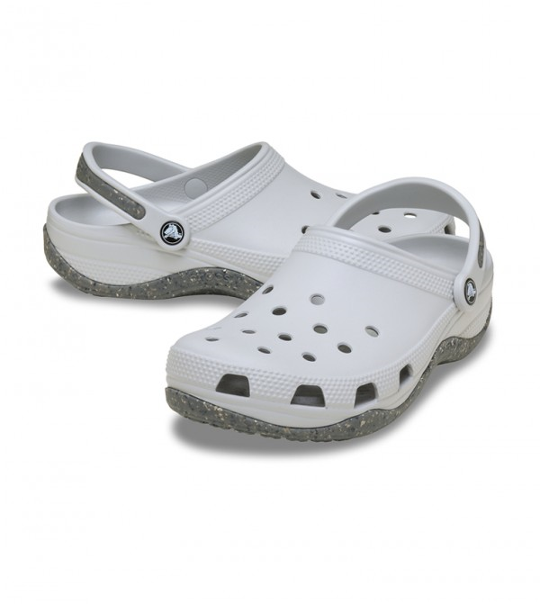 Crocs Crocs Unısex Suya Dayanıklı Nefes Alabilen Tasarımlı Gri Terlik 212481-1FT