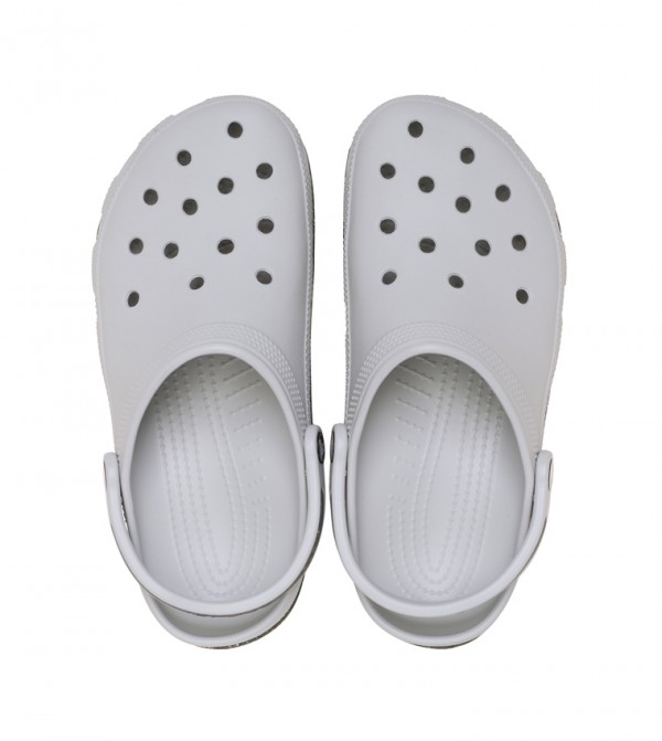 Crocs Crocs Unısex Suya Dayanıklı Nefes Alabilen Tasarımlı Gri Terlik 212481-1FT