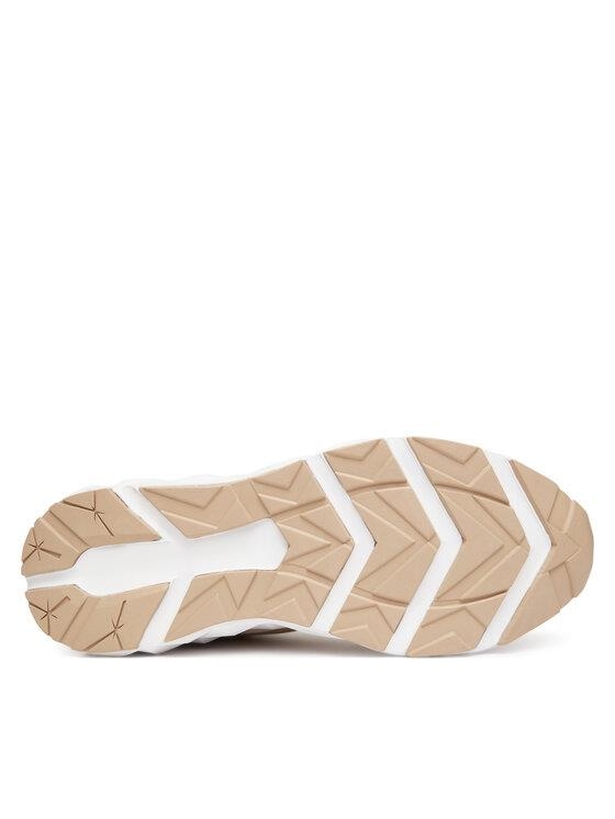 EA7 Ea7 Erkek Hafif Yüksek Taban Kartal Logolu Bej Sneaker X8X217 XK433-M1136