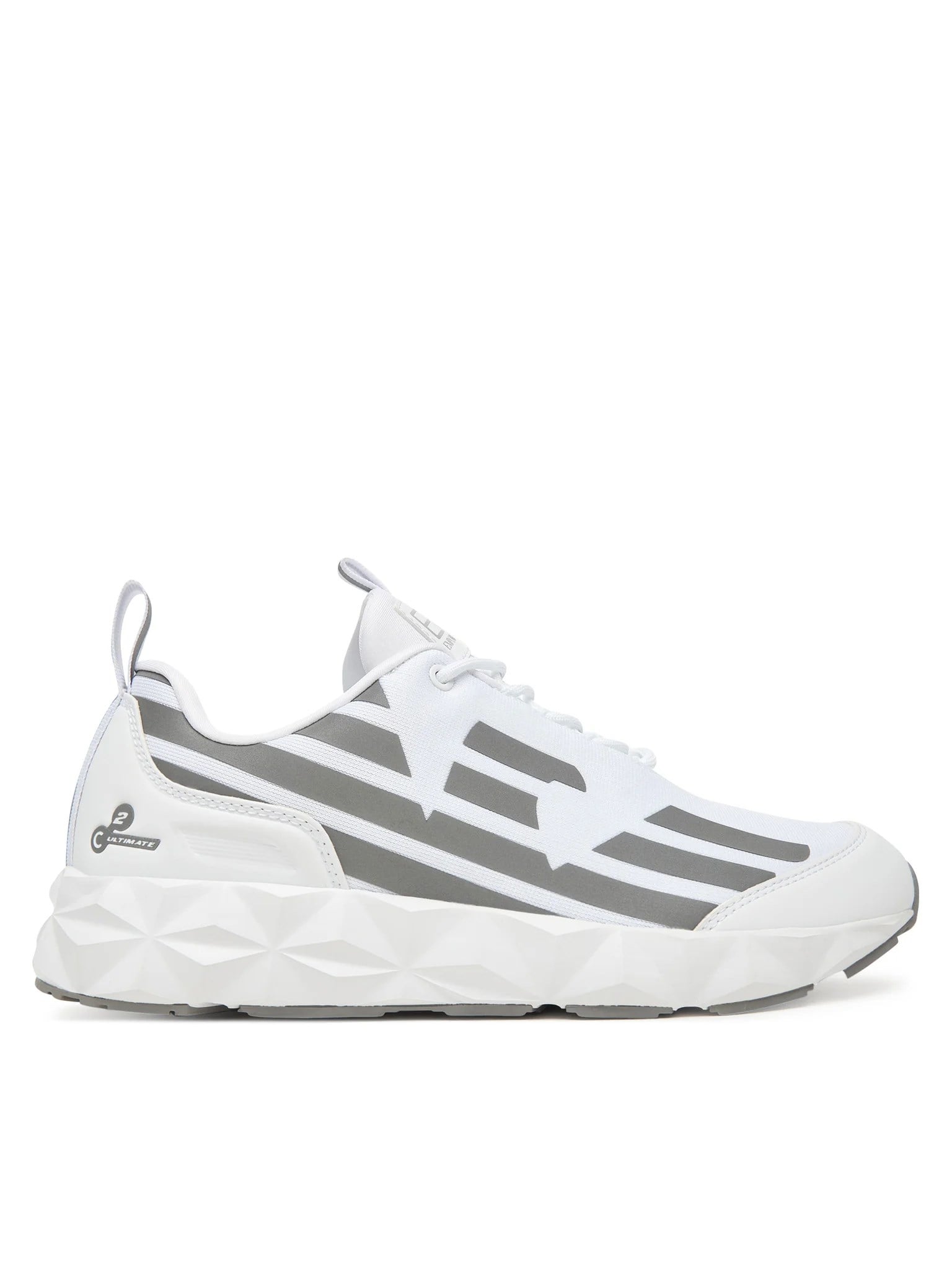 EA7 Ea7 Erkek Hafif Yüksek Taban Kartal Logolu Beyaz Sneaker X8X217 XK433-MZ024
