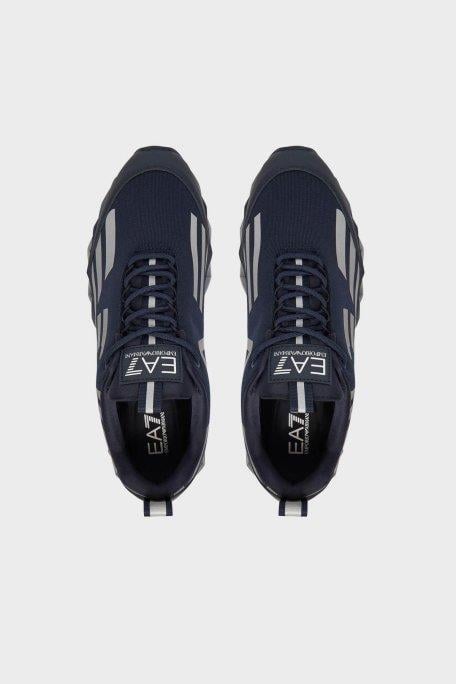 EA7 Ea7 Erkek Hafif Yüksek Taban Kartal Logolu Lacivert Sneaker X8X217 XK433-MB302