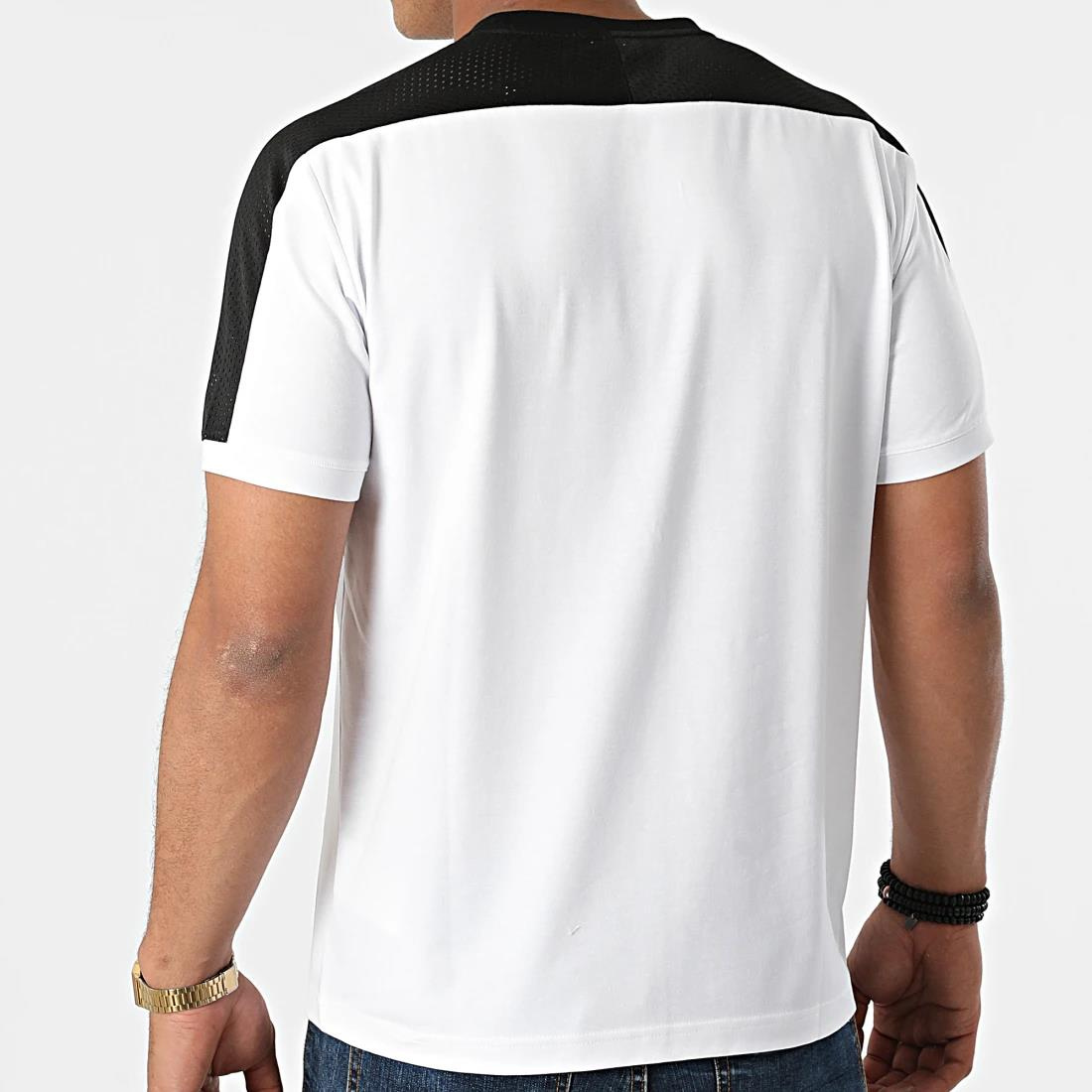 Ea7 Ea7 Erkek Logo Baskılı Bisiklet Yaka Normal Kesim Beyaz T-Shirt 6KPT13 PJ6RZ-BEY