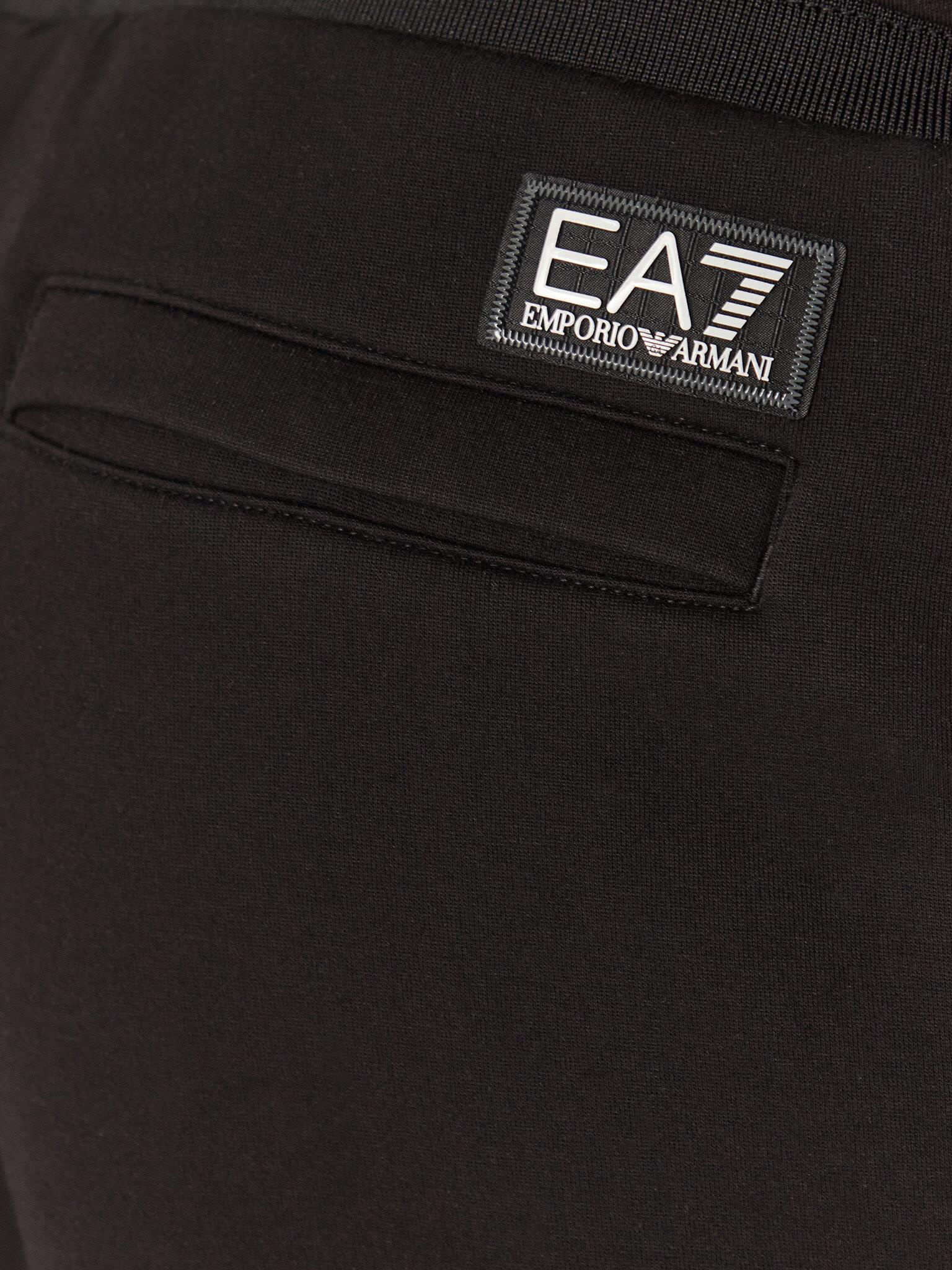 Ea7 Ea7 Erkek Normal Bel Lastikli Paça Cep Detay Siyah Spor Eşofman Altı 7M000144 AF13538-UC001
