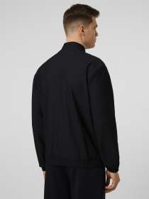 EA7 Ea7 Erkek Normal Kesim Dik Yakalı Fermuarlı Uzun Kollu Lacivert Sweatshirt 7M001338 AF21099-UB102