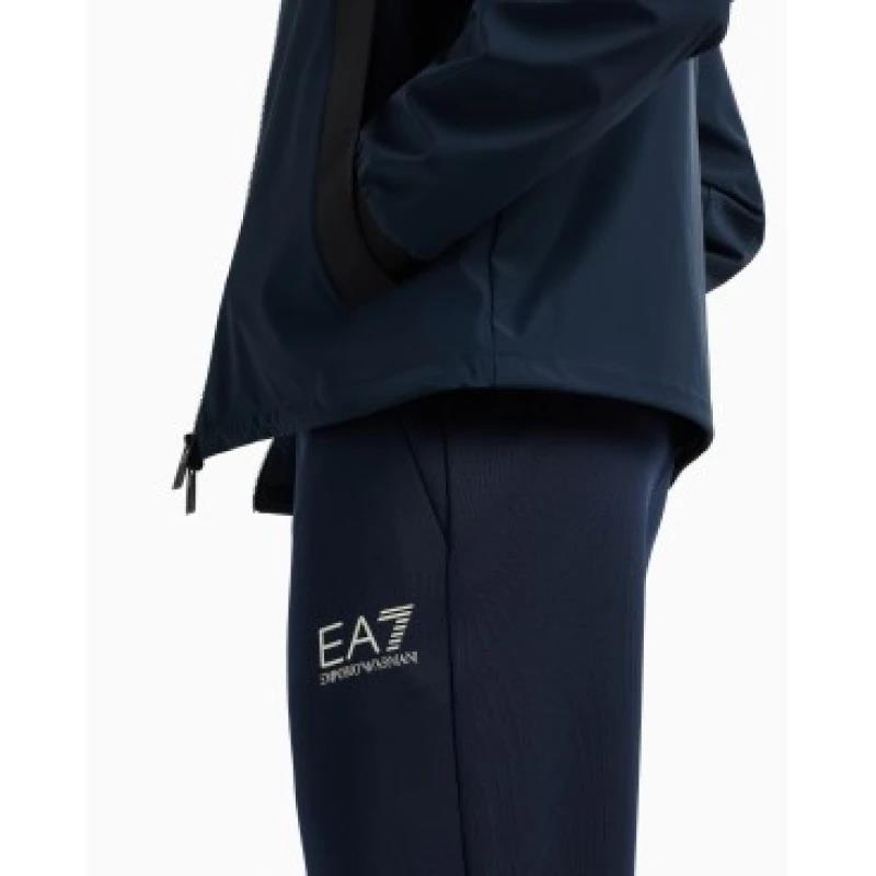 Ea7 Ea7 Erkek Regular Fit Cepli Lastikli Paça Pamuklu Mavi Spor Eşofman Altı 7M000306 AF13740-UB102