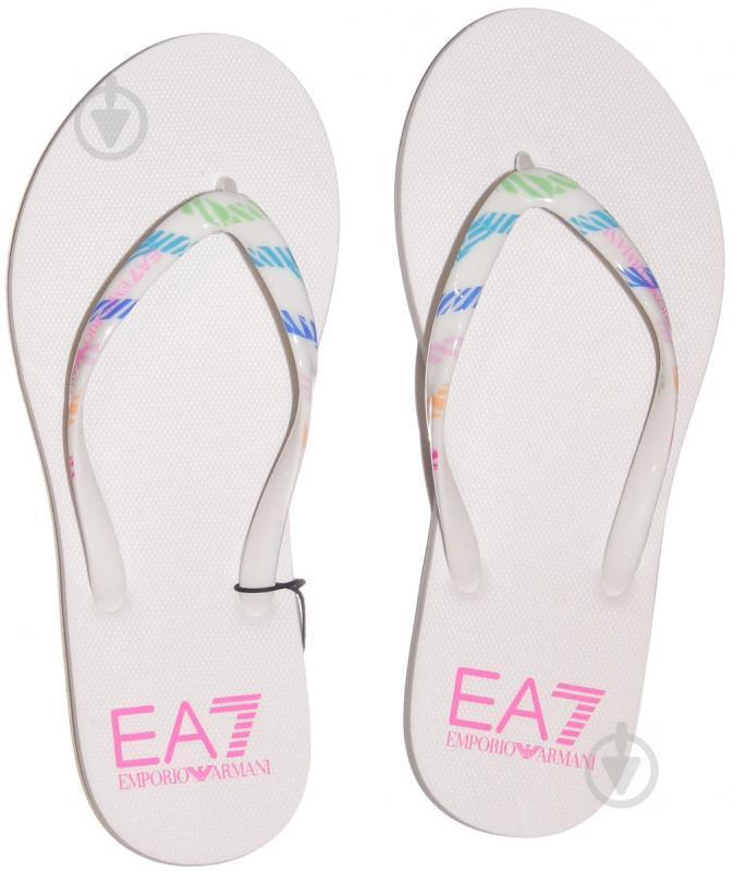 Ea7 Ea7 Kadın Beyaz Terlik XFQ003 XK136-625