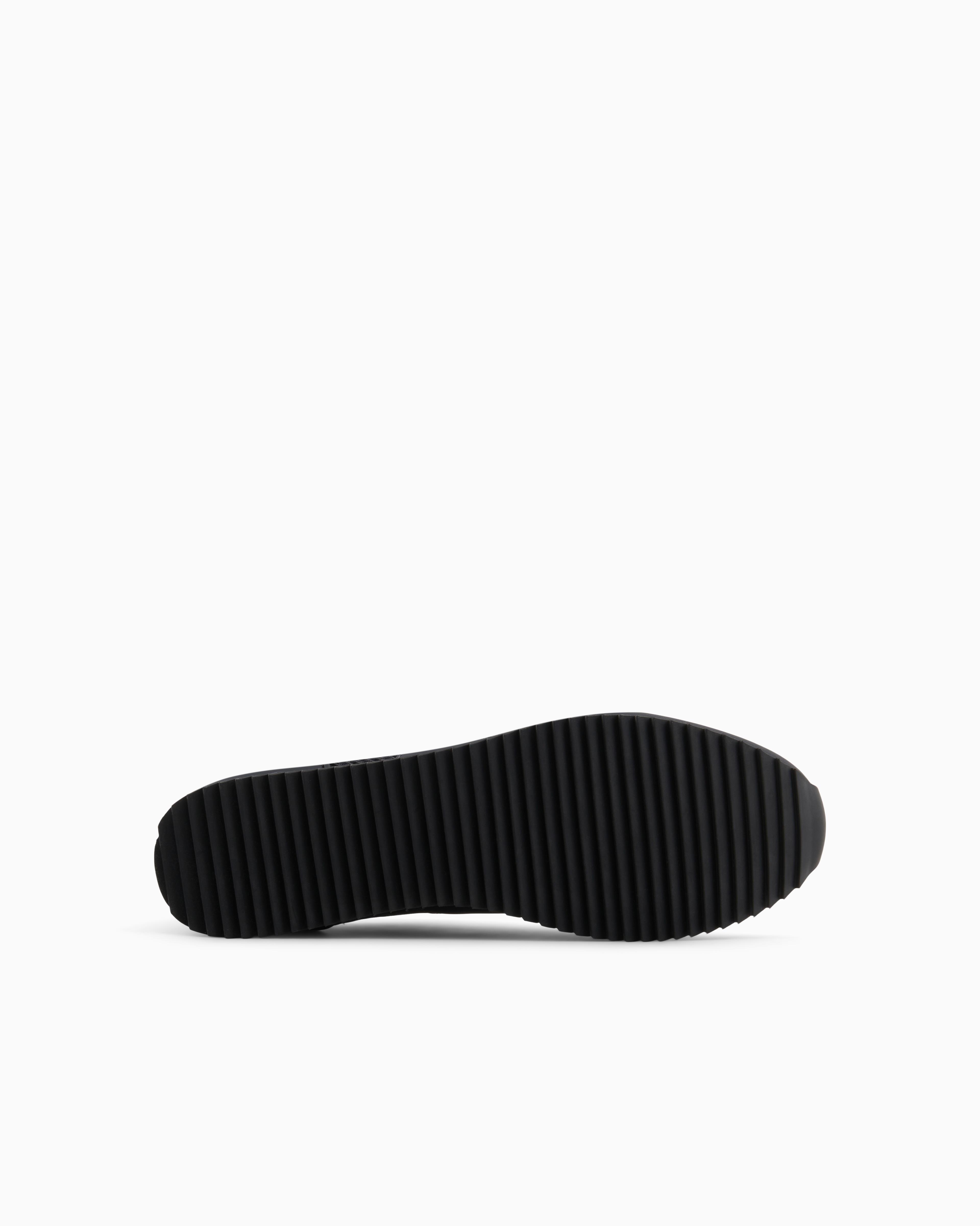 Ea7 Ea7 Unısex Fileli Şerit Logolu Bağıcıklı Gri1 Sneaker X8X027 XK050-D186