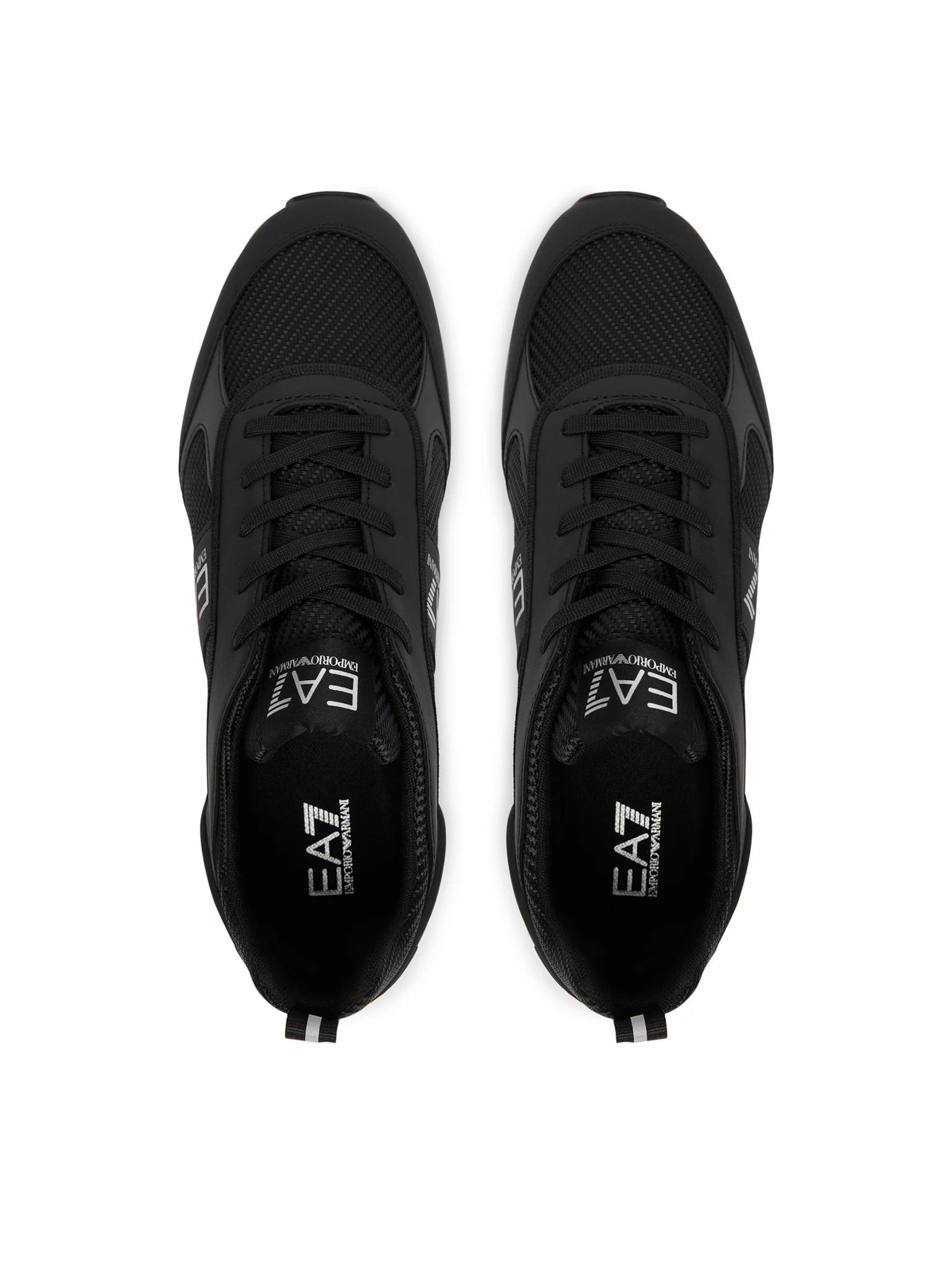 EA7 Ea7 Unısex Rahat Taban Nefes Alabilen File Detaylı Kartal Motifli Siyah1 Sneaker 7X000337 AF18613-MZ210