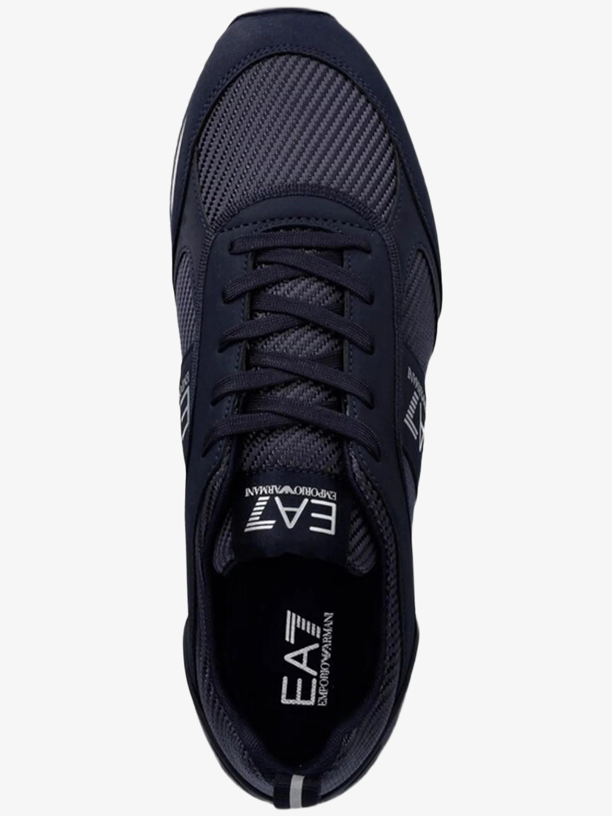 EA7 Ea7 Unısex Rahat Taban Nefes Alabilen File Detaylı Kartal Motifli Lacivert Sneaker 7X000337 AF18613-MZ844