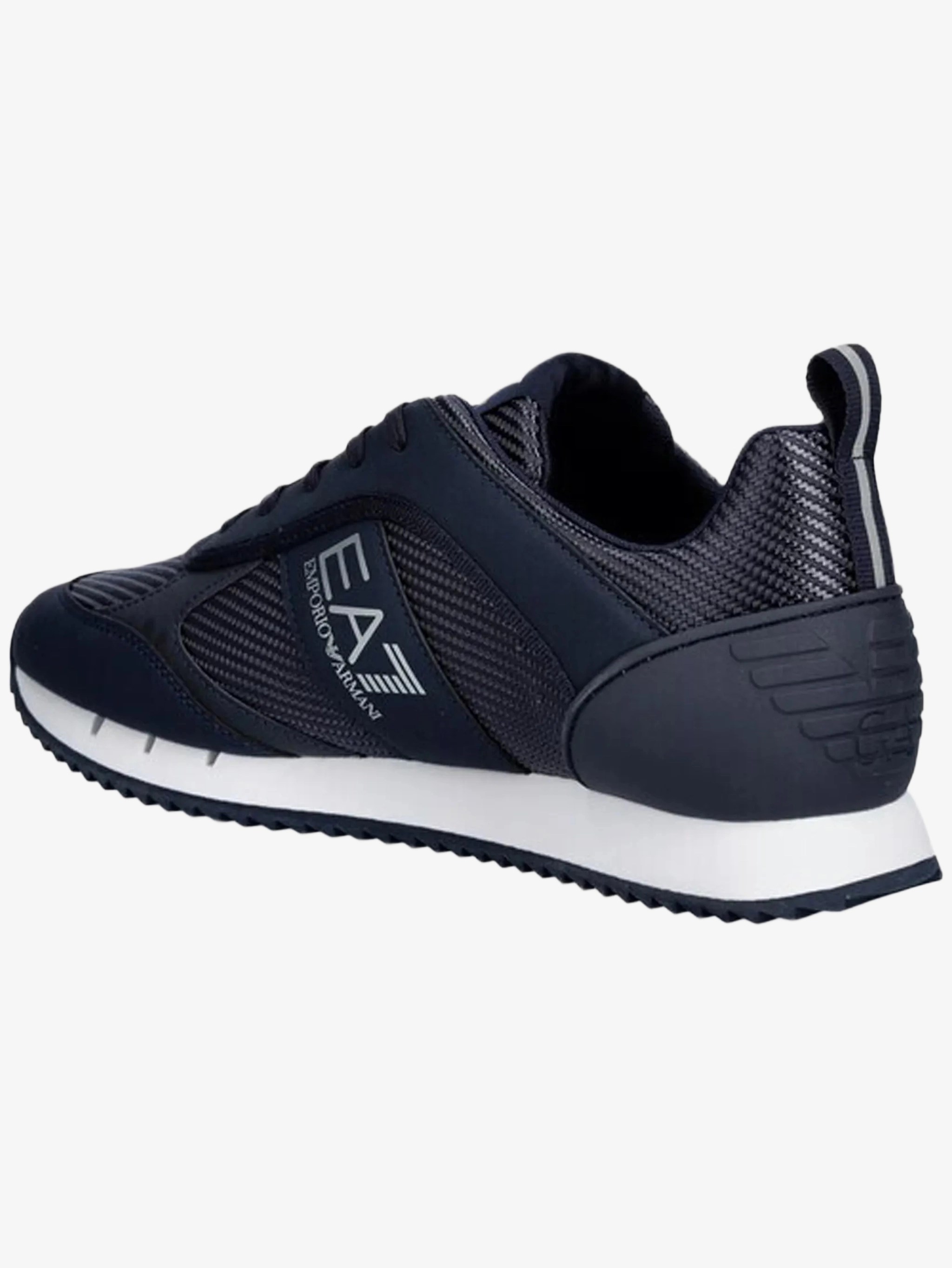 EA7 Ea7 Unısex Rahat Taban Nefes Alabilen File Detaylı Kartal Motifli Lacivert Sneaker 7X000337 AF18613-MZ844