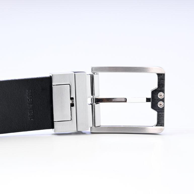 Emporio Armani Emporıo Armani Erkek %100 Deri Marka Logolu Siyah Kemer Y4S502 Y221E-88001